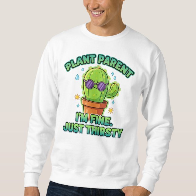 Sudadera Water Me Please – Cactus Plant Tee (Anverso)