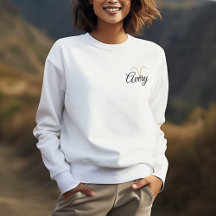 Watercolor de moda Aries Zodiac Sweatshirt