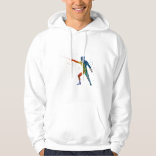 Sudadera watercolor fencing