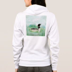Sudadera Watercolor Wilderness Bird Common Lodge art