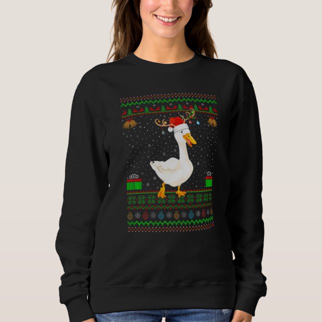 Sudadera Waterfowl Santa Hat Coincidiendo con Ugly Waterfow (Anverso)