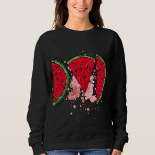 Sudadera Watermelon Dad divertido Summer Melon Fruit - Padr