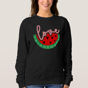 Sudadera Watermelon Love Summer Vibes Vacay Mode Tropical B