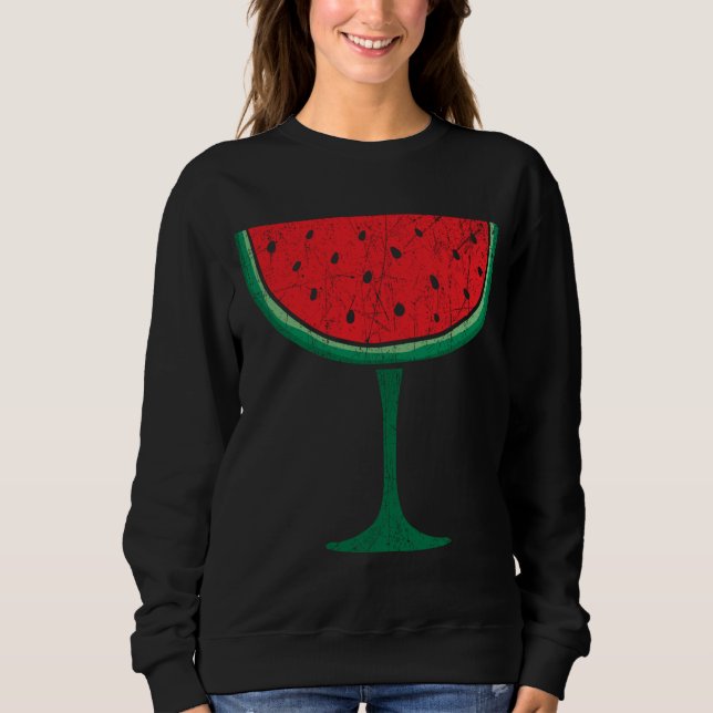 Sudadera Watermelon Lover Hello Summer Vacation Tropical Pa (Anverso)