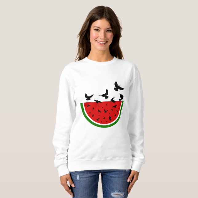 Sudadera Watermelon of Freedom – Palestinian Symbol of Hope (Anverso completo)