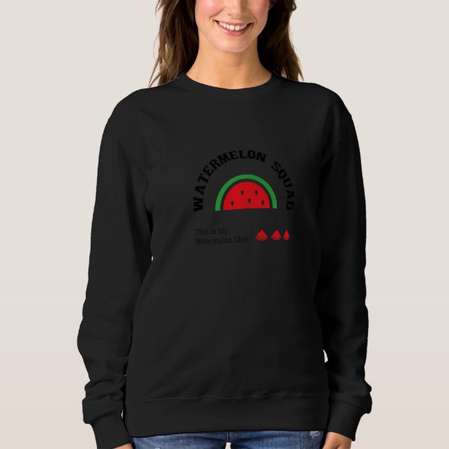 Sudadera Watermelon Tropical Summer Fruits Melon   (Anverso)