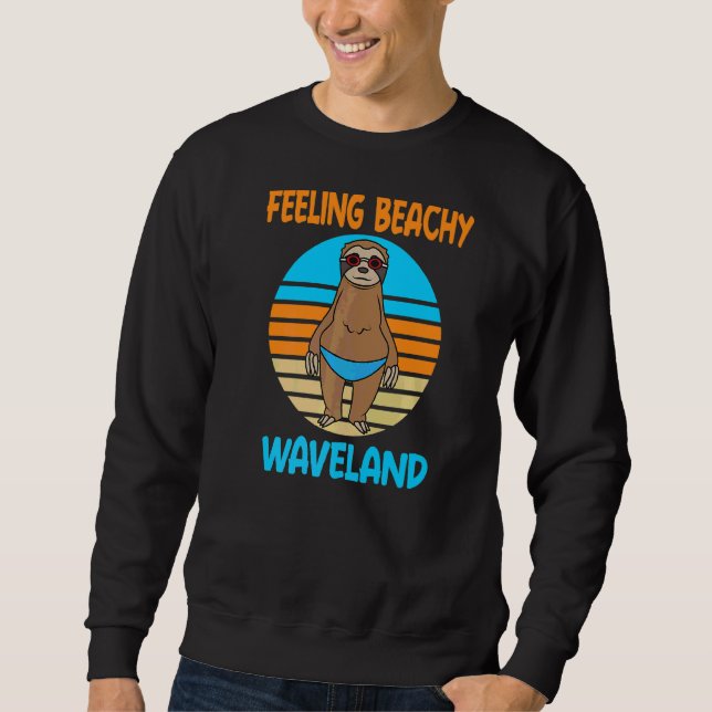 Sudadera Waveland Vacation Fun Sloth (Anverso)
