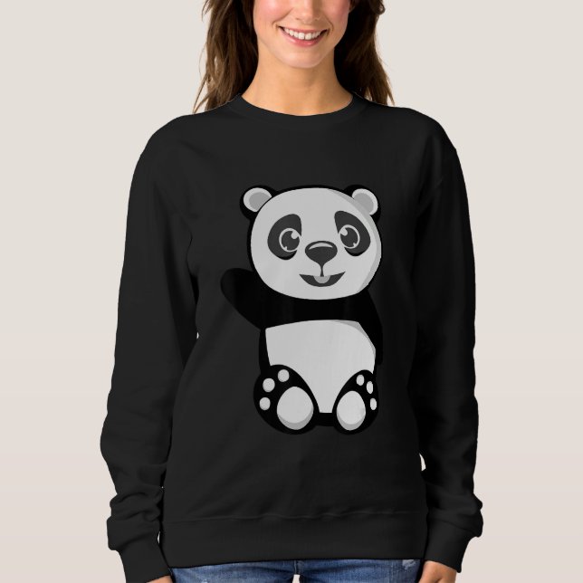 Sudadera Waving Panda (Anverso)