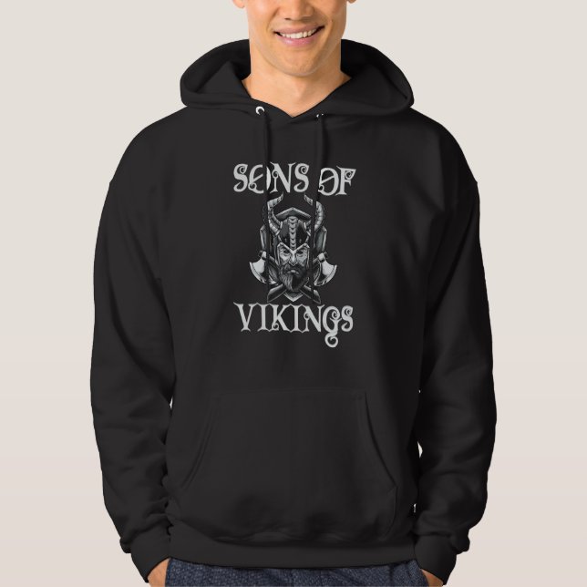 Sudadera We Are The Sons Of Viking Chopping Tool Axe (Anverso)