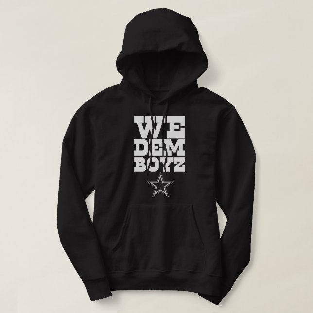 Sudadera We Dem Boyz WHITE (Diseño del anverso)