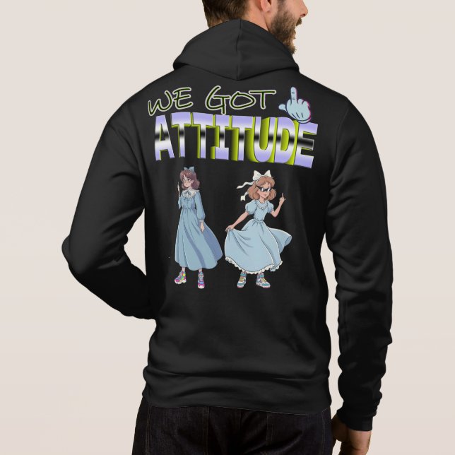 Sudadera We Got Attitude (Reverso)