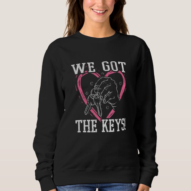 Sudadera We Got The Keys Homeowner House Buying (Anverso)
