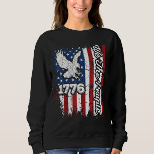 Sudadera We The People 1776 Usa Bandera Estadounidense Patr