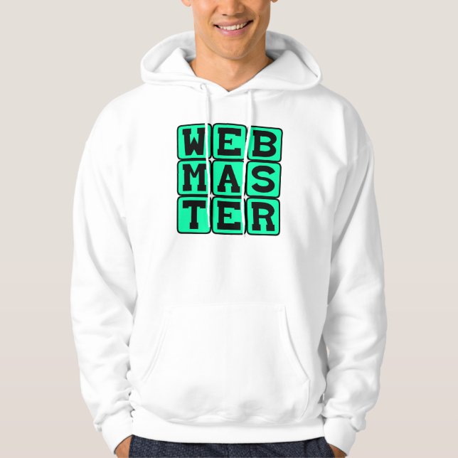 Sudadera Webmaster, arquitecto web (Anverso)