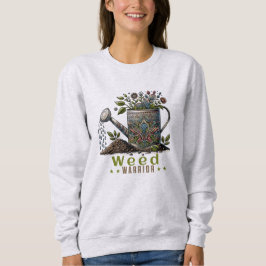 Sudadera Weed Warrior Gardening Ash