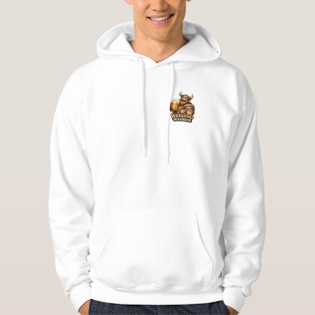 Sudadera Weekend Warrior Beer Hoodie (Anverso)