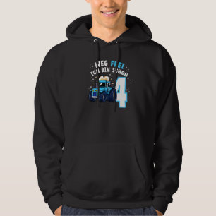 Sudadera Weg Frei Ich Bin Schon 4 Trecker Traktor Landwirts