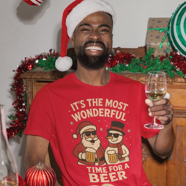 Sudadera Weihnachtliches Bierfreuden-Duo (Subido por el creador)