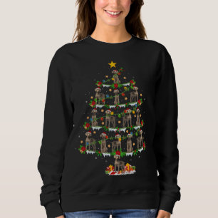 Sudadera Weimaraner Dog Lover Xmas Iluminando Weimaraner Ch