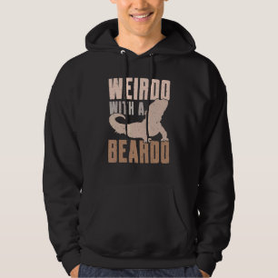 Sudadera Weirdo Con Un Dragón Con Cabeza Beardo Lizard Geck