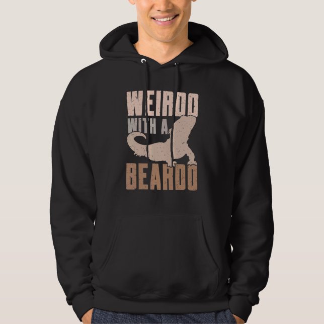 Sudadera Weirdo Con Un Dragón Con Cabeza Beardo Lizard Geck (Anverso)