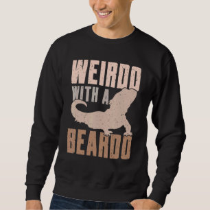 Sudadera Weirdo Con Un Dragón Con Cabeza Beardo Lizard Geck