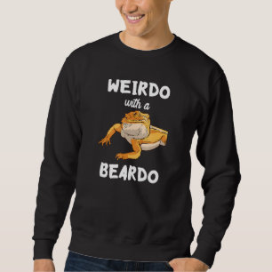 Sudadera Weirdo Con Un Lizard Reptile Beardo Beardo