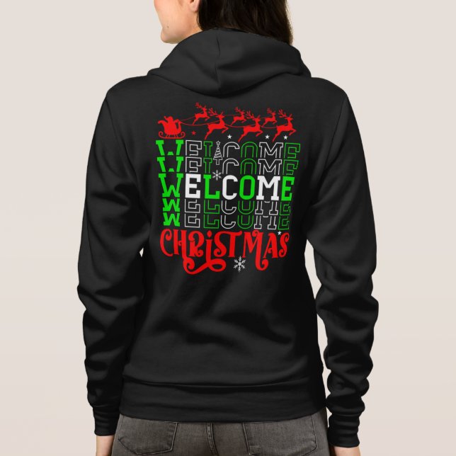 Sudadera Welcome Christmas-84767 (Reverso)