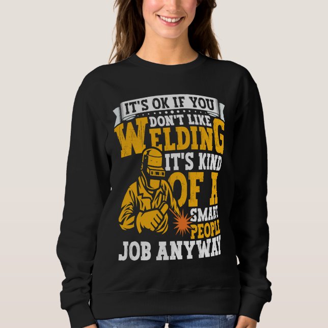 Sudadera Welder Apparel Welding Blacksmith Metal Worker for (Anverso)