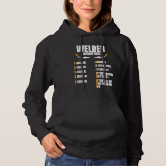 Sudadera Welder Hourly Rate Welding Worker Metalworker
