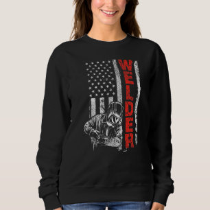 Sudadera Welder USA American Welling Worker Metalwork