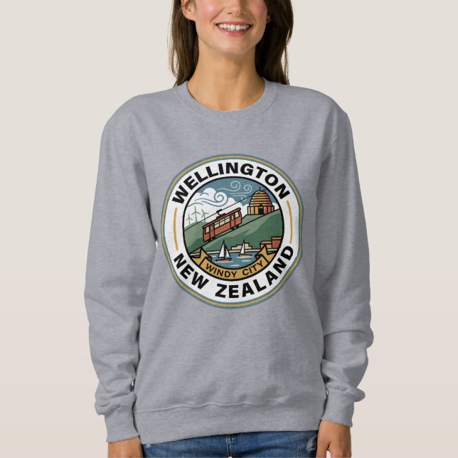 Sudadera Wellington Nueva Zelanda (Anverso)