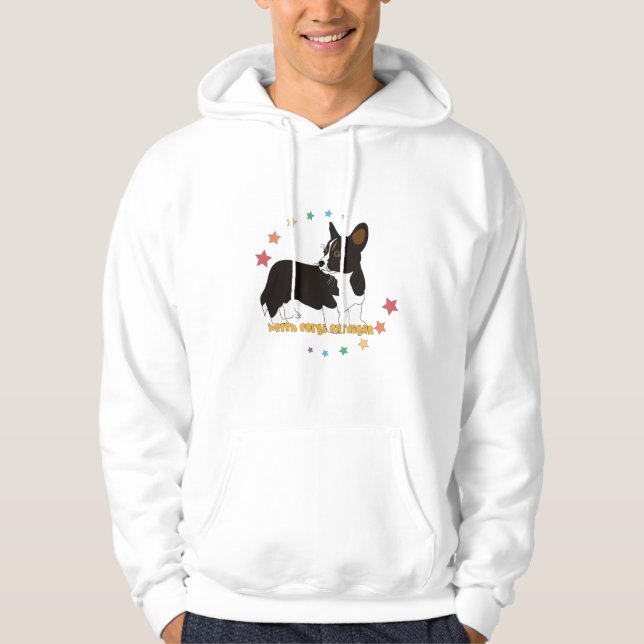 Sudadera Welsh Corgi Cardigan (Anverso)