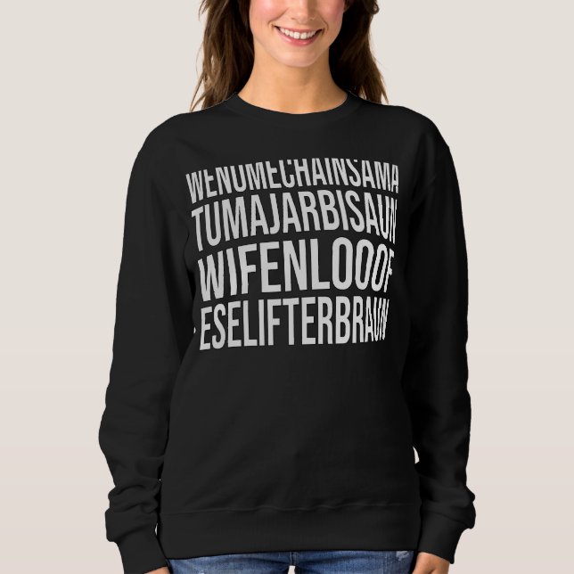 Sudadera Wenomechainsama Dank Meme Viral Cita Trendy Summe (Anverso)