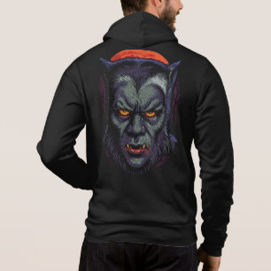 Sudadera Werewolf Maldición Hoodie - clásico horror de Wolf