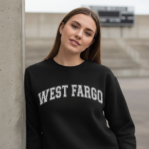 Sudadera WEST FARGO Universidad al Estilo de América Colleg