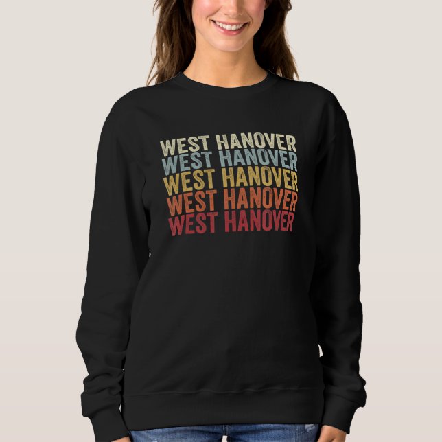 Sudadera West Hanover Pennsylvania West Hanover PA Retro Vi (Anverso)