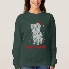 Sudadera West Highland White Terrier Felices Pawlidays