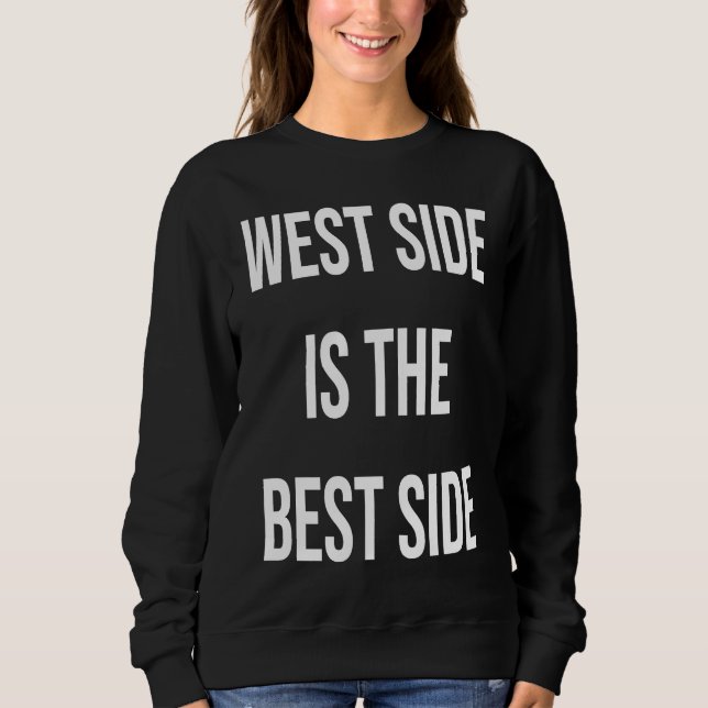 Sudadera West Side es la mejor parte Orgullo de Manhattan S (Anverso)