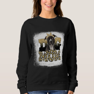 Sudadera Western Leopard Staffordshire Bull Terrier Mom Mot