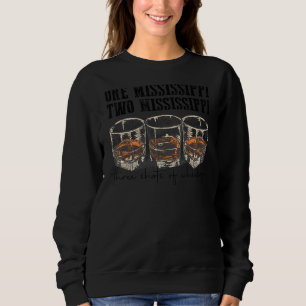 Sudadera Western One Two Mississippi Tres Disparos De Whisk