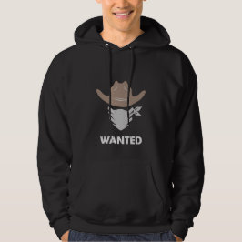 Sudadera Western Outlaw Cowboy Wanted
