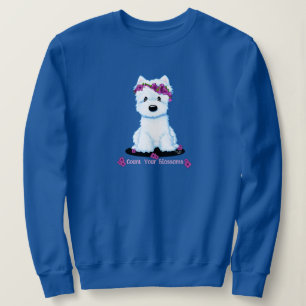 Sudadera Westie Flor