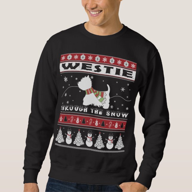 Sudadera Westin Through The Snow Cute Navidades (Anverso)