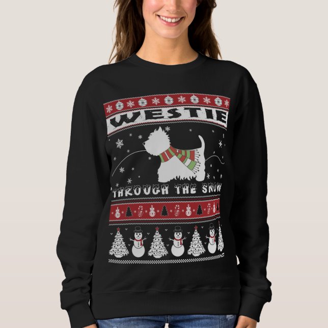 Sudadera Westin Through The Snow Cute Navidades (Anverso)