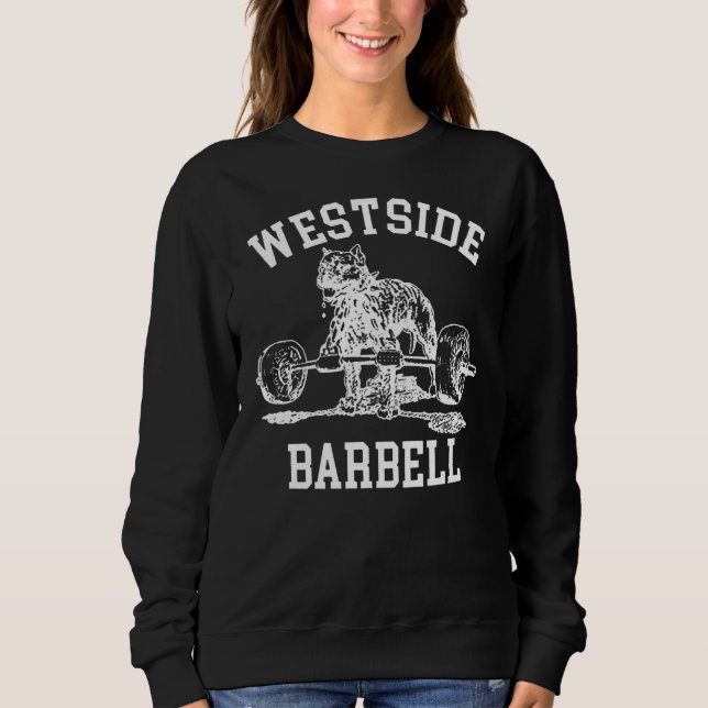 Sudadera Westside Barbell Gym Ejercicio de Levantamiento de (Anverso)