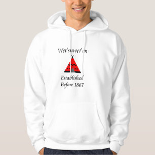 Sudadera Wet'suwet'en Canadá fundado antes de 1867 Teepee
