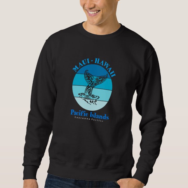 Sudadera Whale Tail Maui Hawaii Ocean (Anverso)