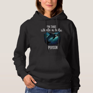 Sudadera Whales Watch Dolphin Pottwhal  Saying Orca Whale