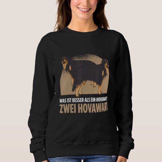 Sudadera What s better than a Hovawart Two Hovawart owners (Anverso)